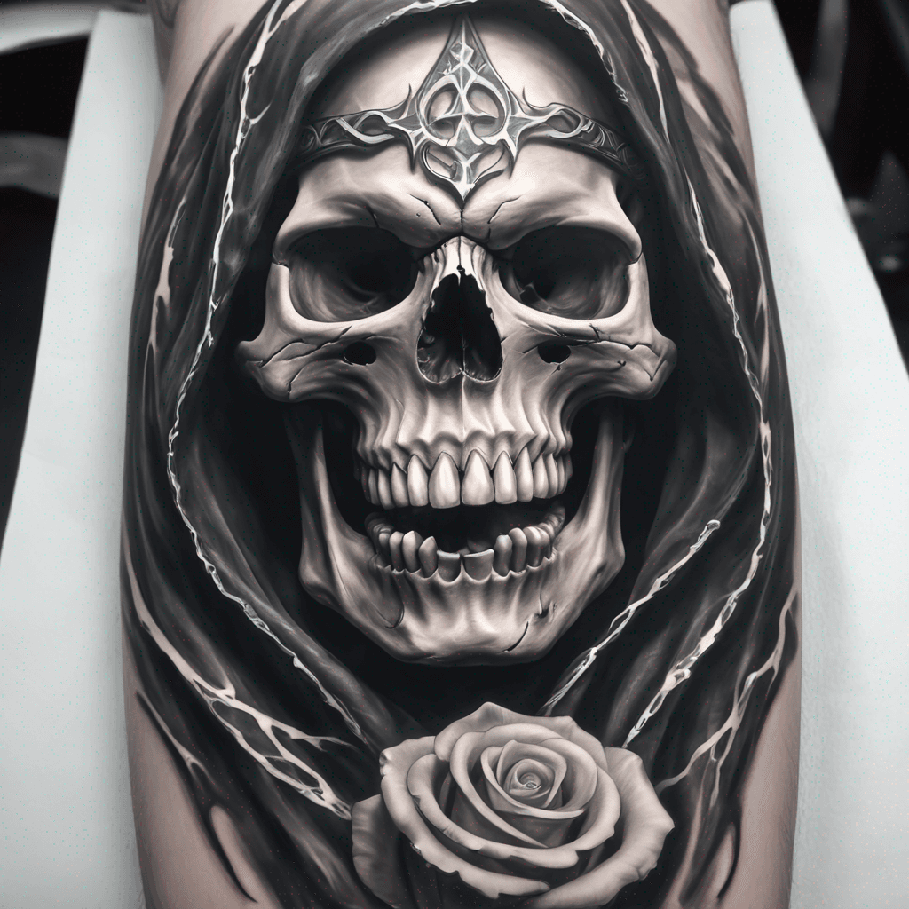 evil skull