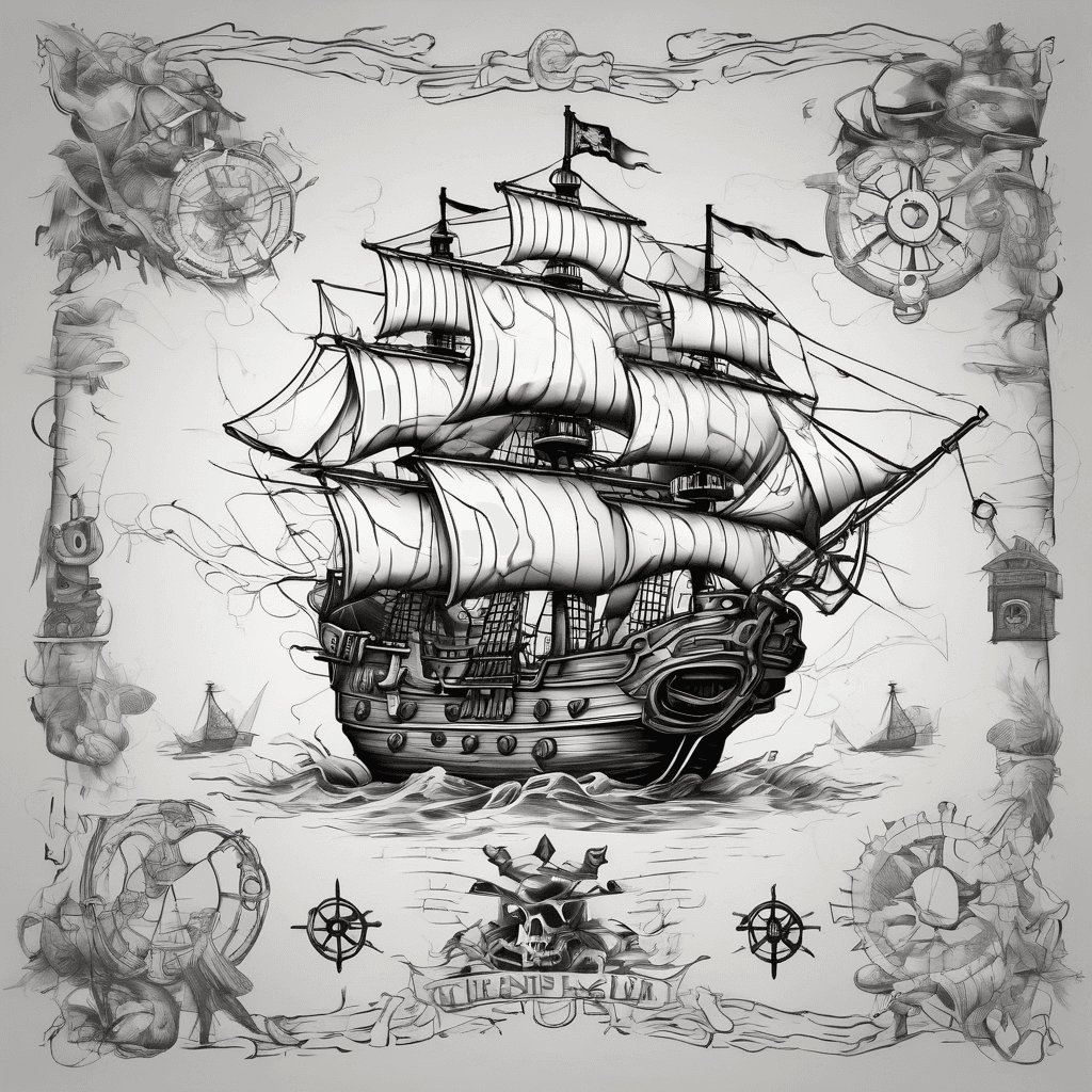 Pirate map