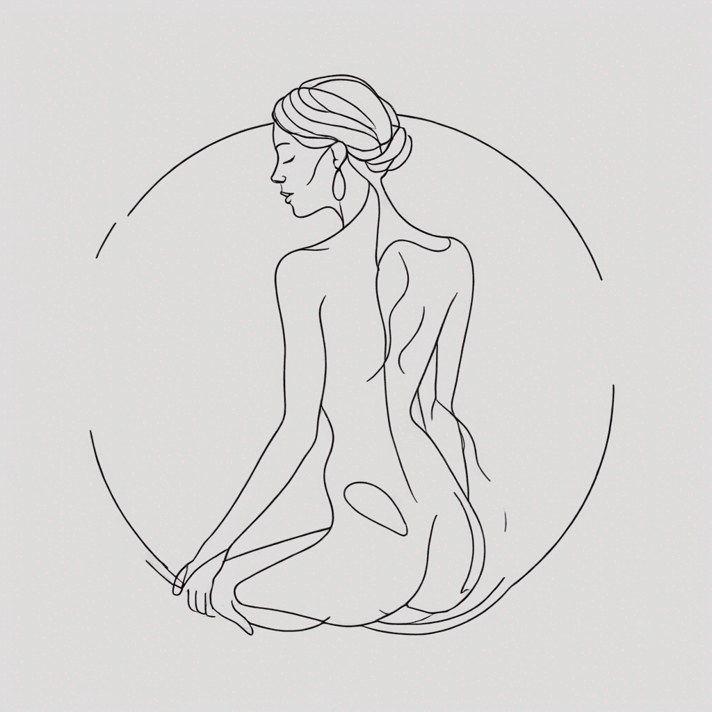 Naked woman