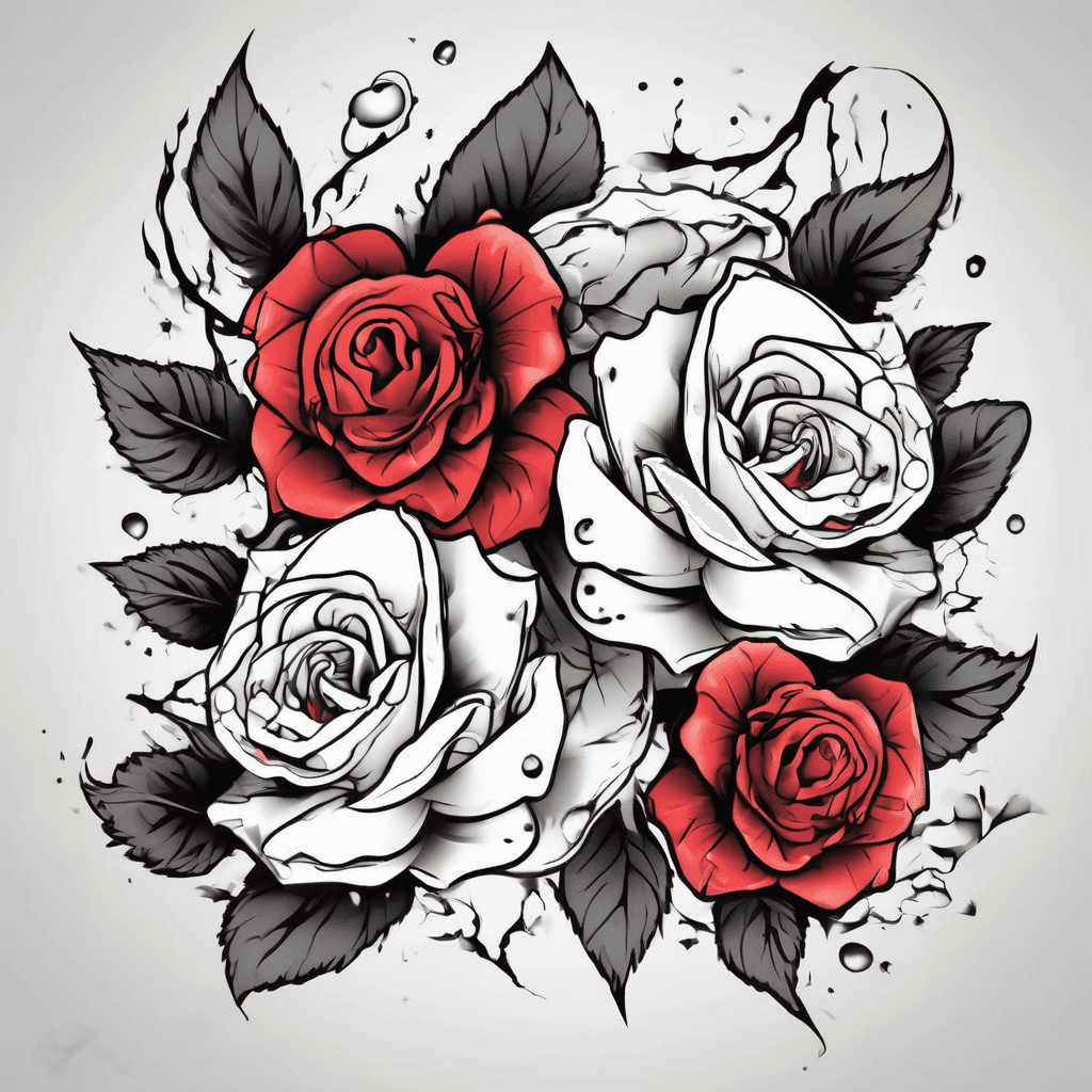 Petals falling