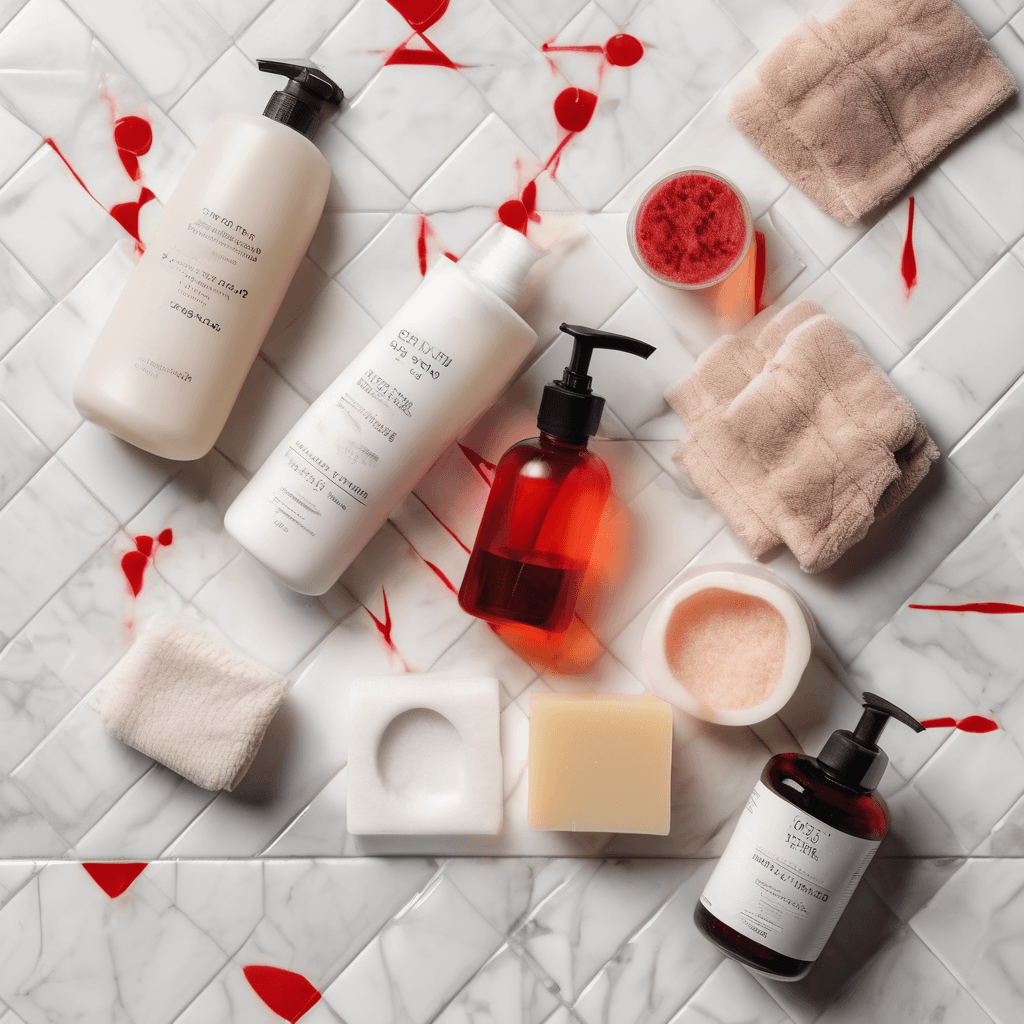 Shower products to avoid with new tattoo