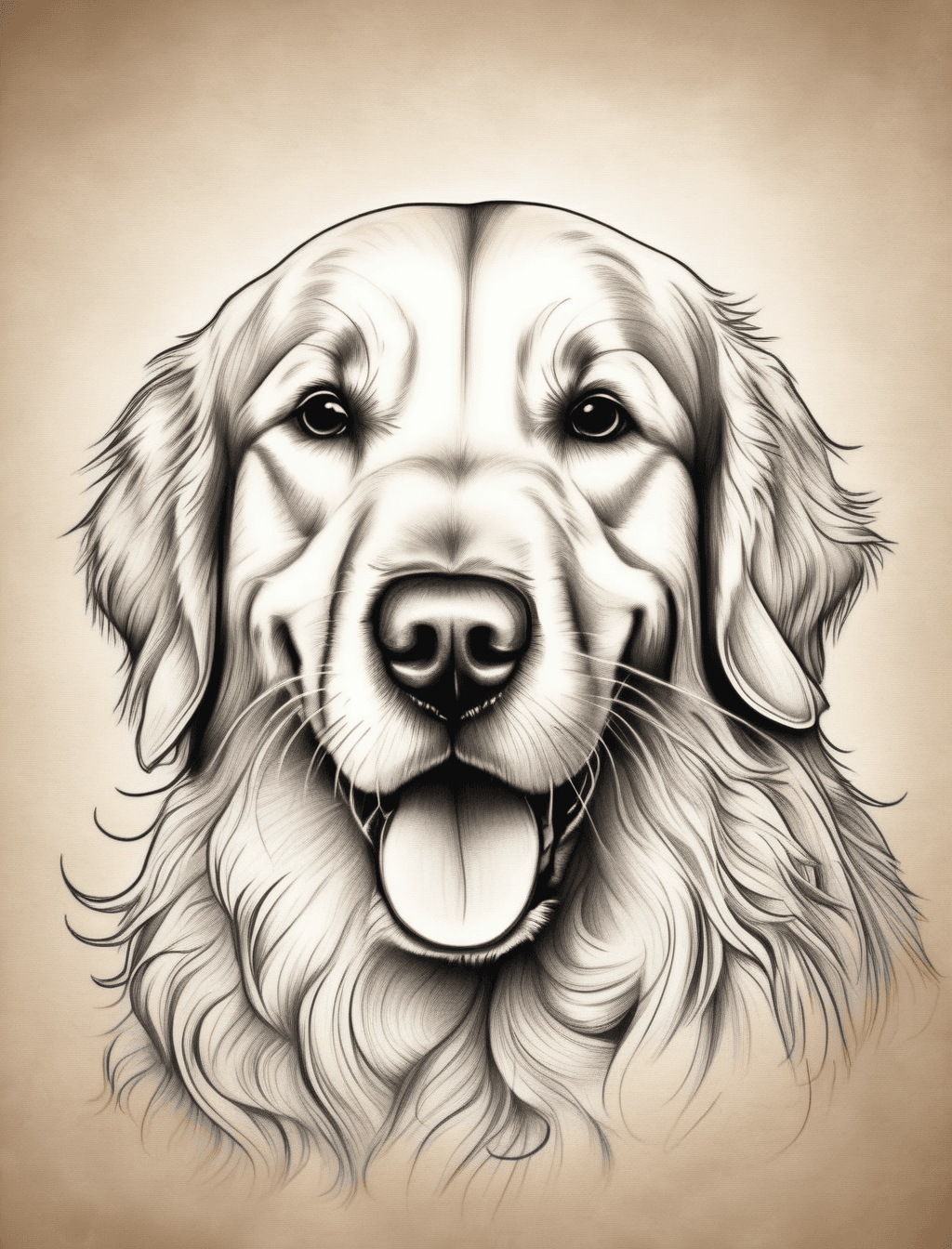 Tattoo result for Golden Retriever Tattoo