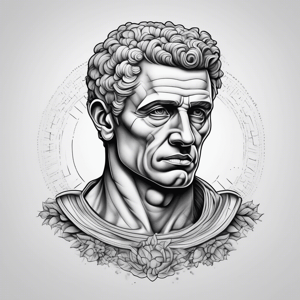 julius ceasar stipple shade