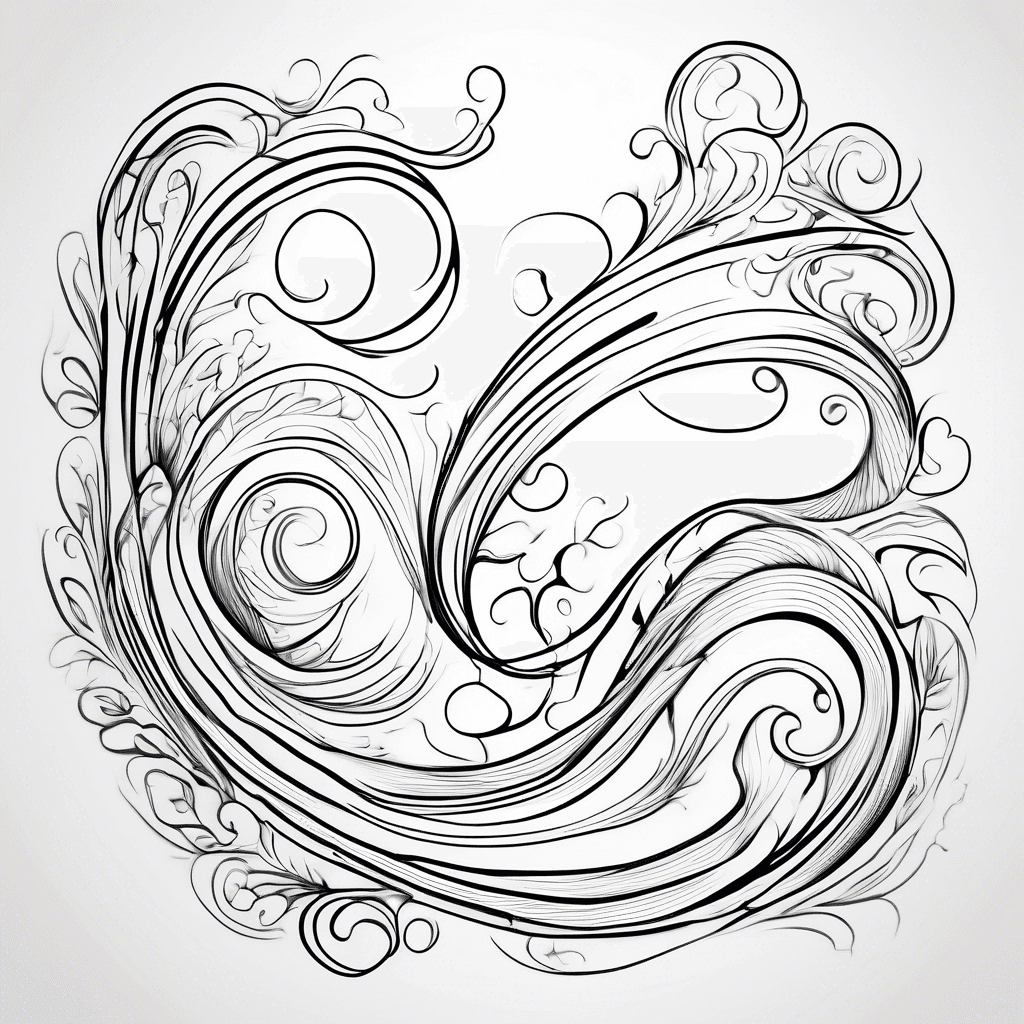 a beautiful cursive flowing 509