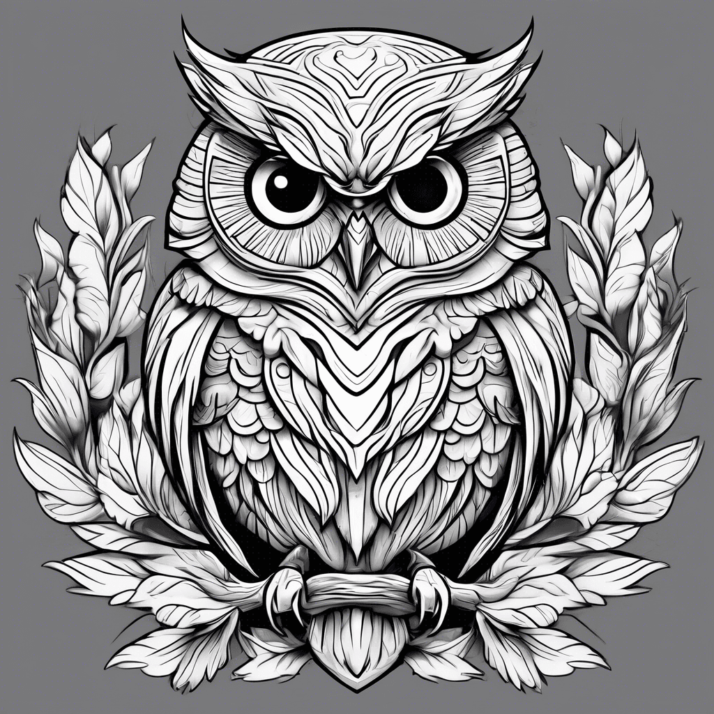 I need a tattoo of an owl but with reminiscence with athenaI need a tattoo of an owl but with reminiscence with athena