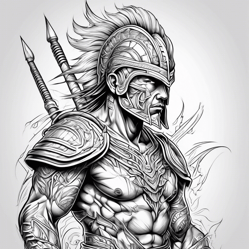 Idée de tatouage warrior