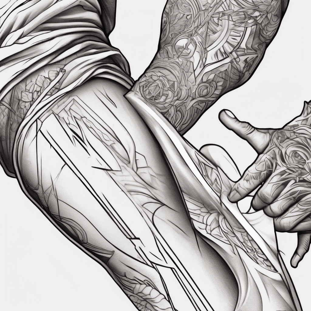 Christian leg sleeve
