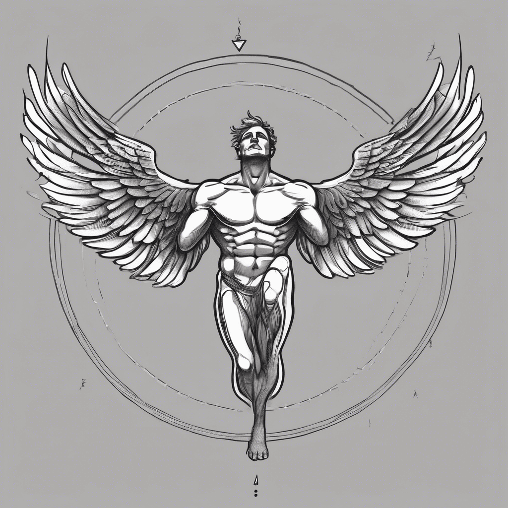 dainty minimalistic fall of icarus