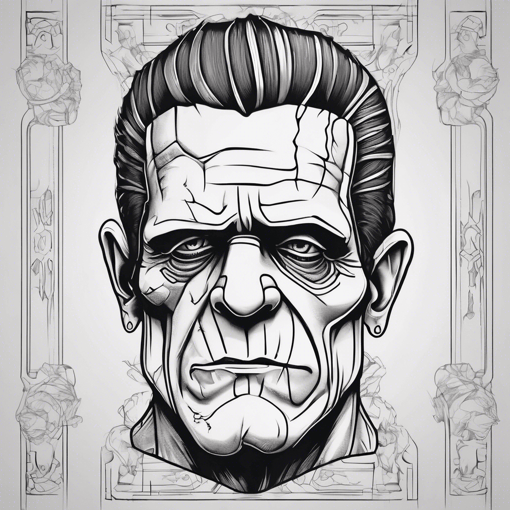 Donald duck frankenstein