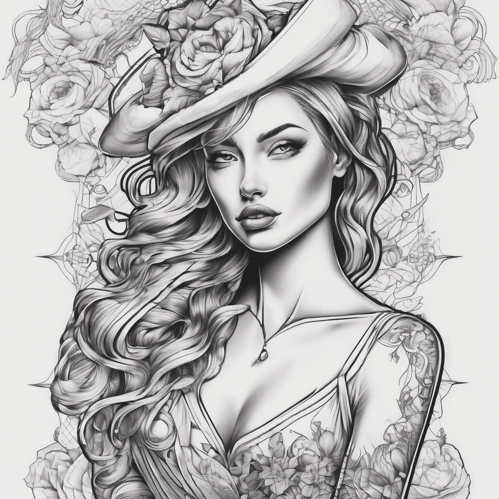 Feminine nautical, full arm sleeve