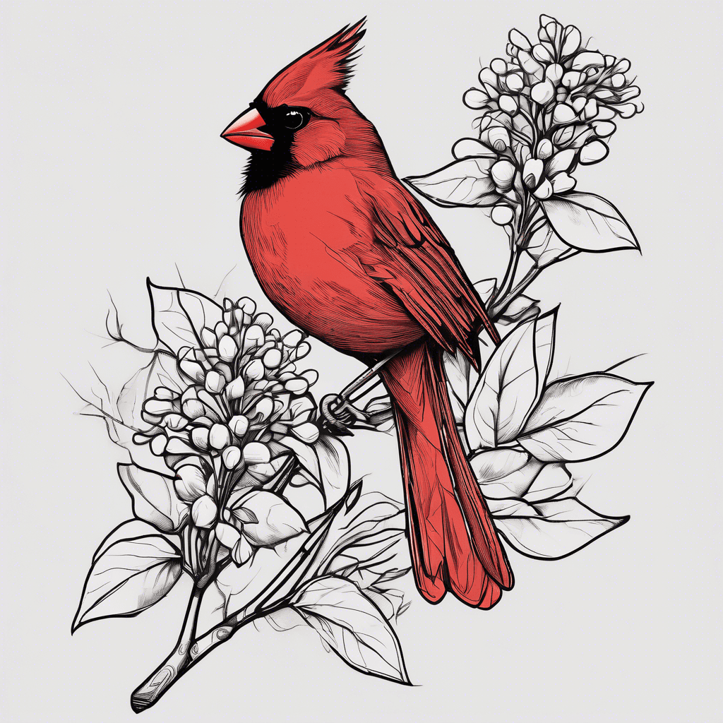 Cardinal Lilac bush