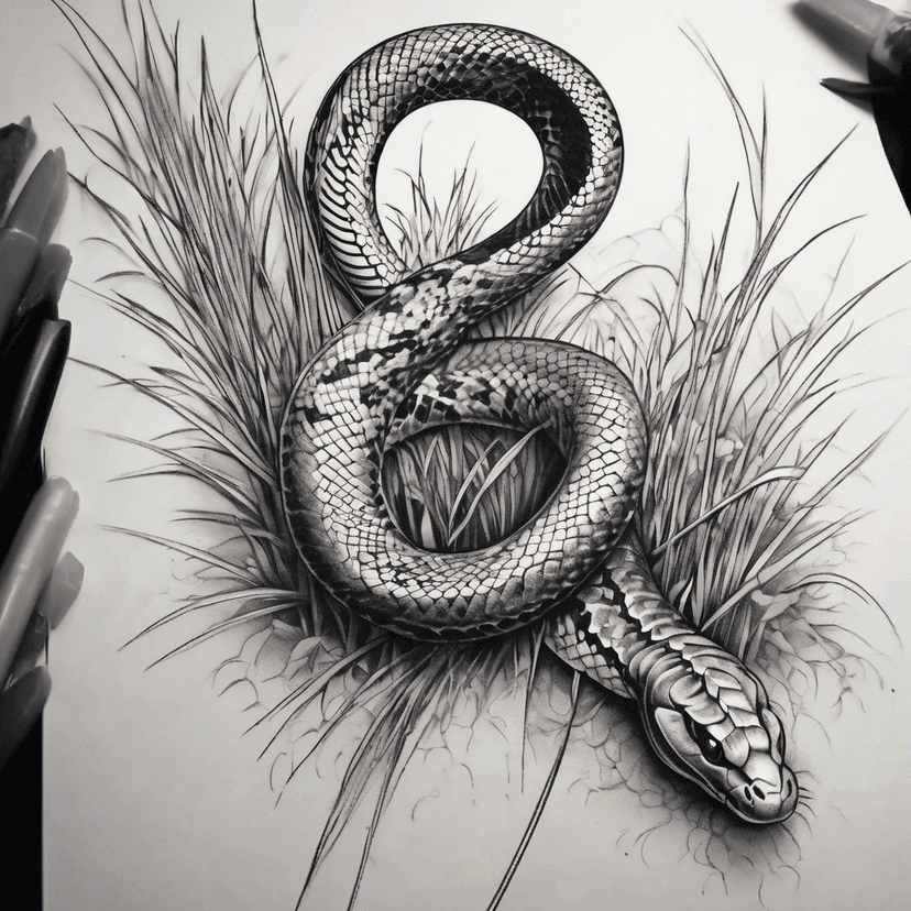 Idea per tatuaggio grass
