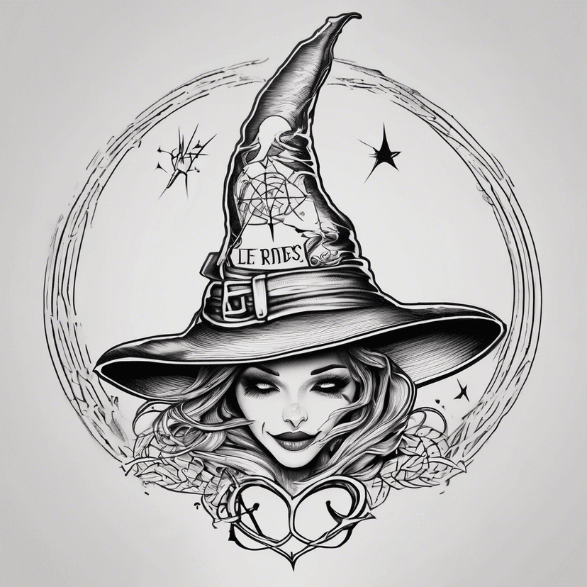 Idée de tatouage witch
