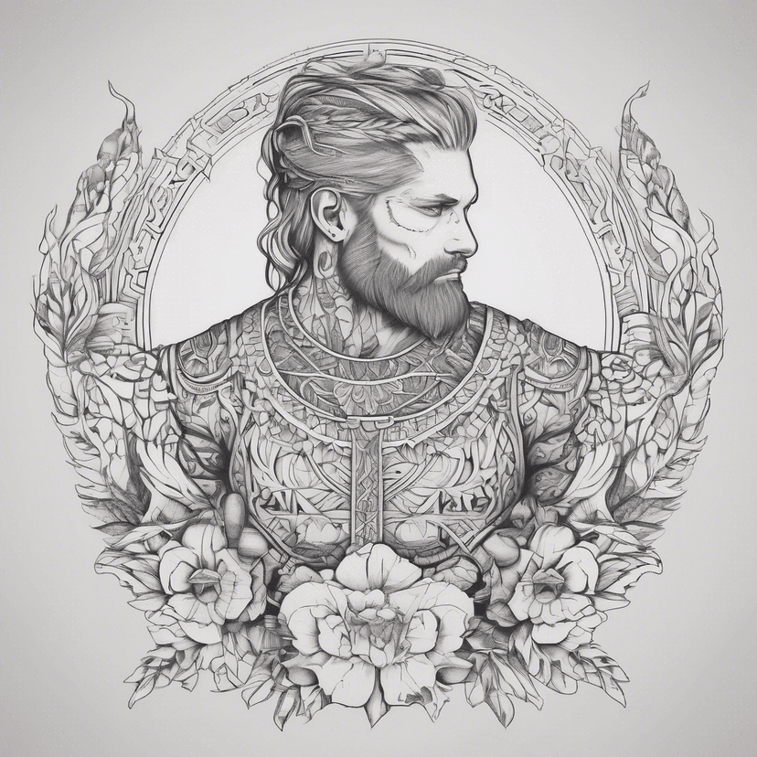 Idée de tatouage nordic