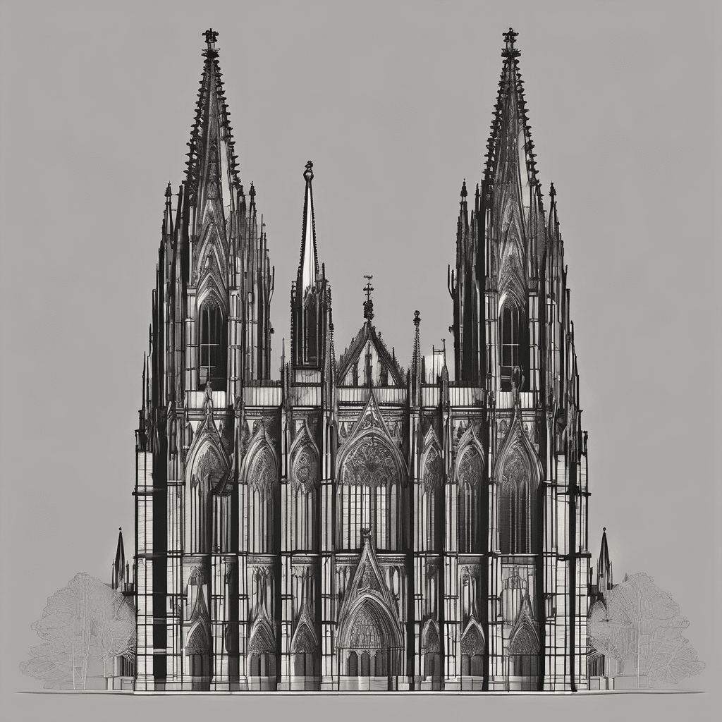 Cologne Cathedral West Face