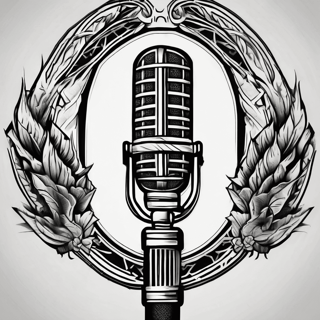 WWE style microphone