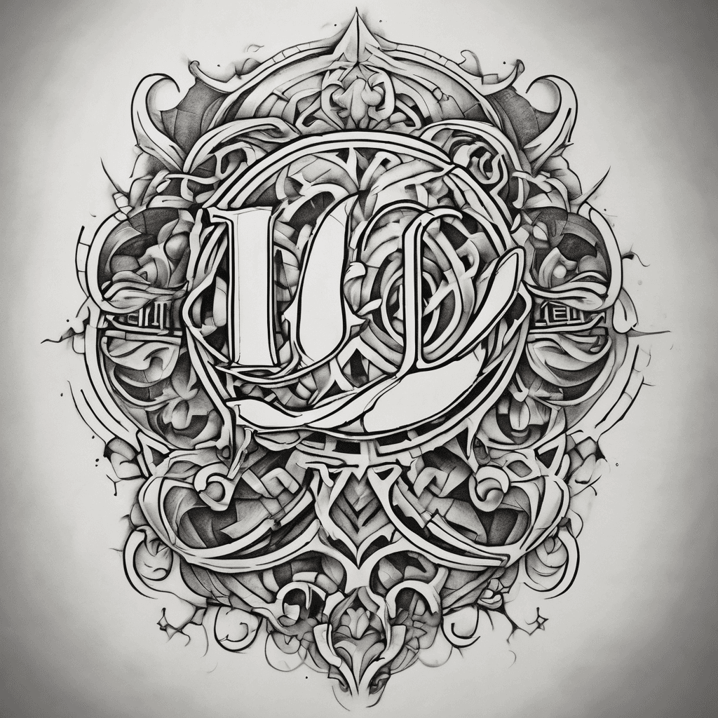 I already have an ambigram (written horizontally) of my oldest daughter’s name on my right deltoid. I want to get similar ambigrams of my other 2 children’s’ names, as well as something to honor my dad