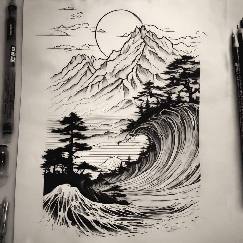 Idea per tatuaggio vertical