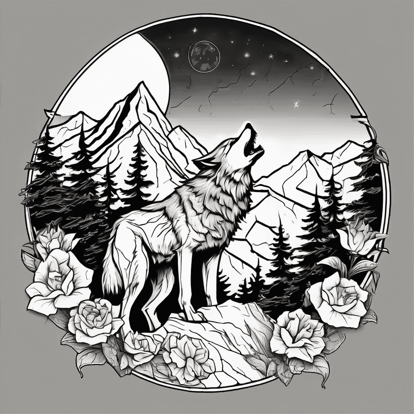 Idea per tatuaggio landscape