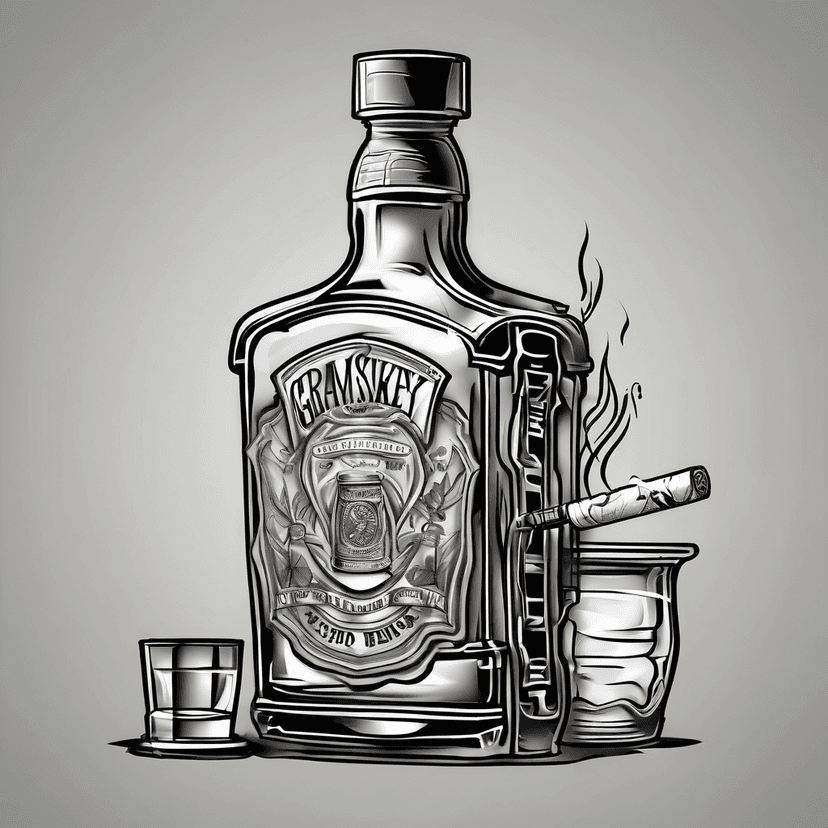 Idée de tatouage whiskey