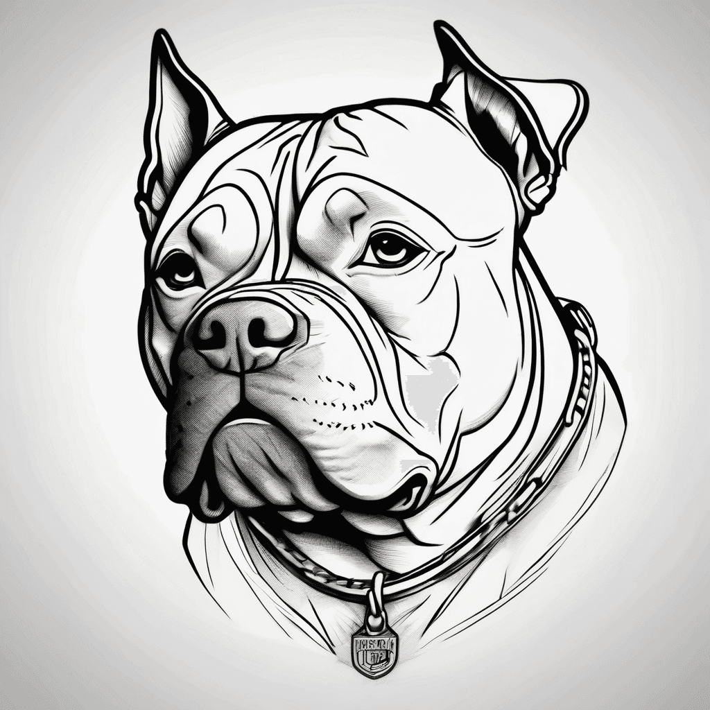 Minimalist small American bully