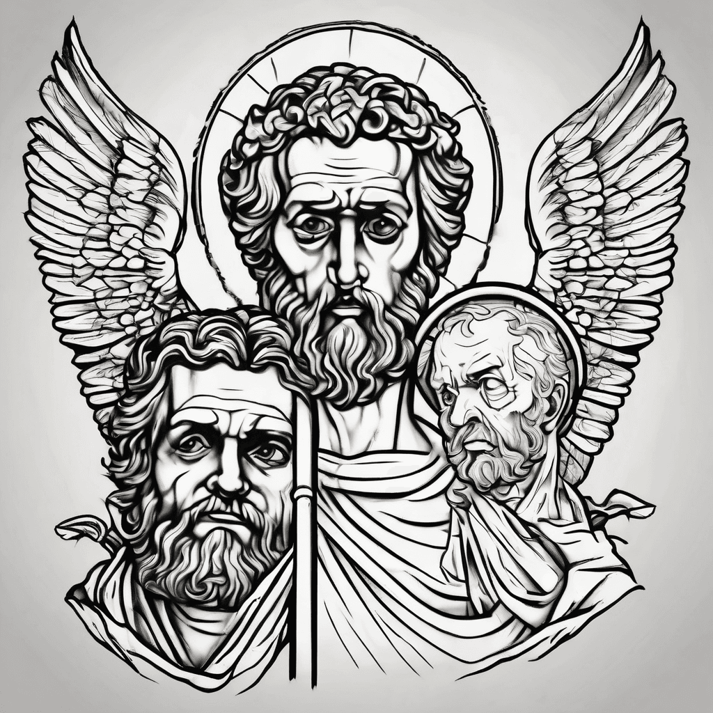 Saint Peter and Saint Michael