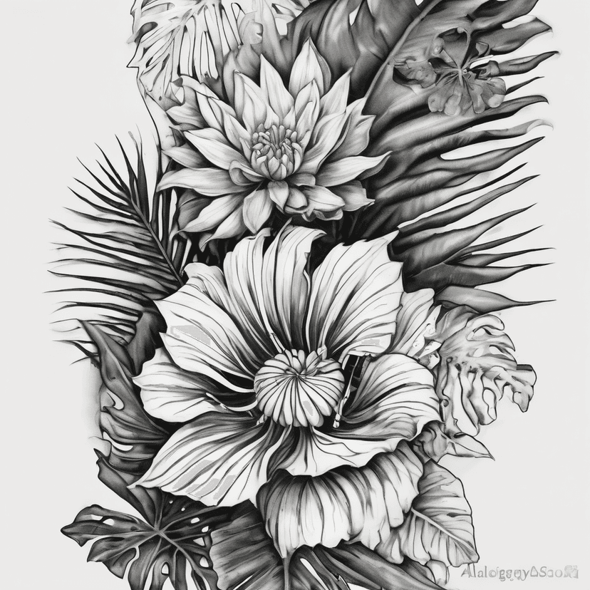 Idea per tatuaggio monstera