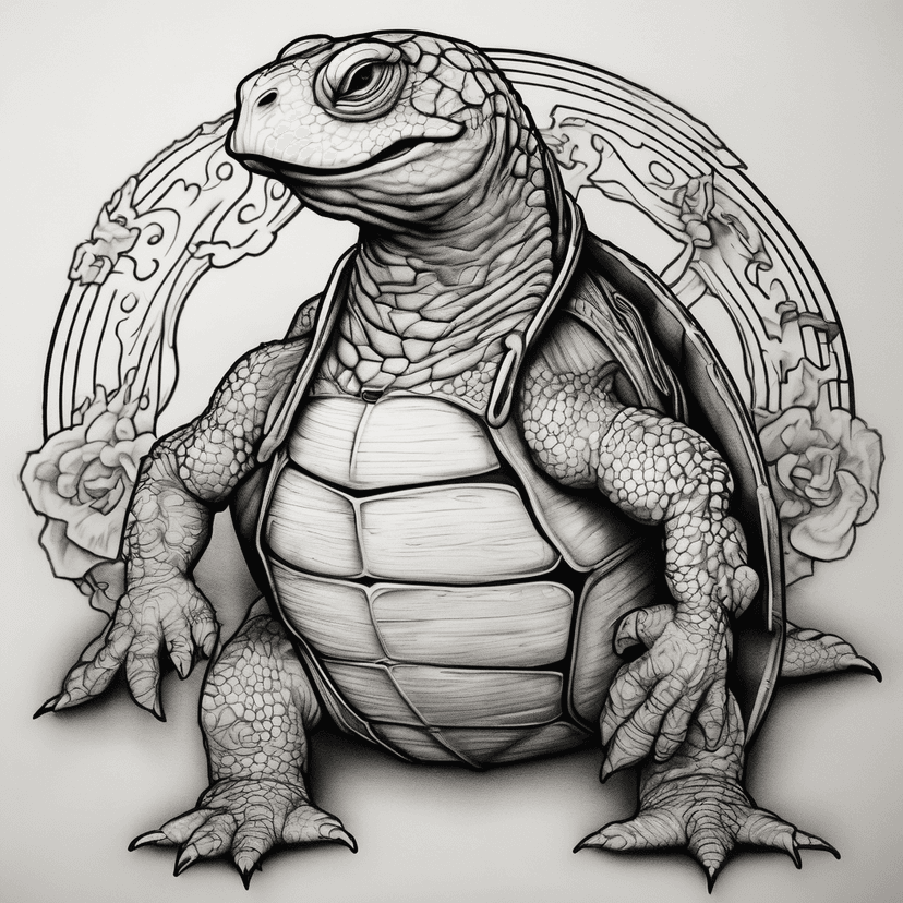 Idée de tatouage turtle
