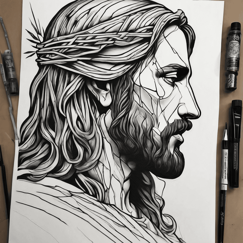 Idée de tatouage profile