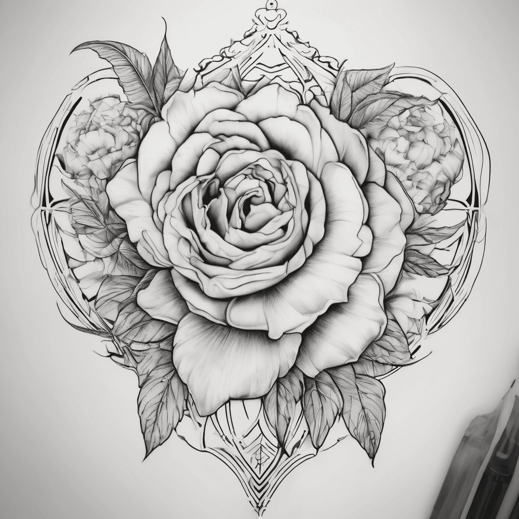 An stylish tattoo for me mohammad and my couple Sara which whould be special and ivon of flower or heart