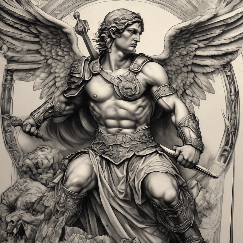 Idea per tatuaggio gladiator