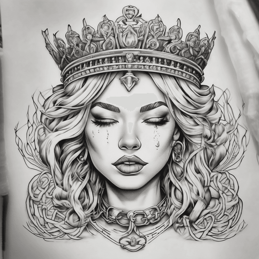 Idea per tatuaggio tiara