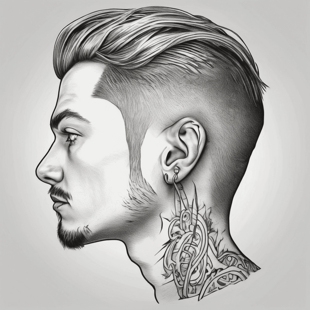 Max Hoesli behind the ear