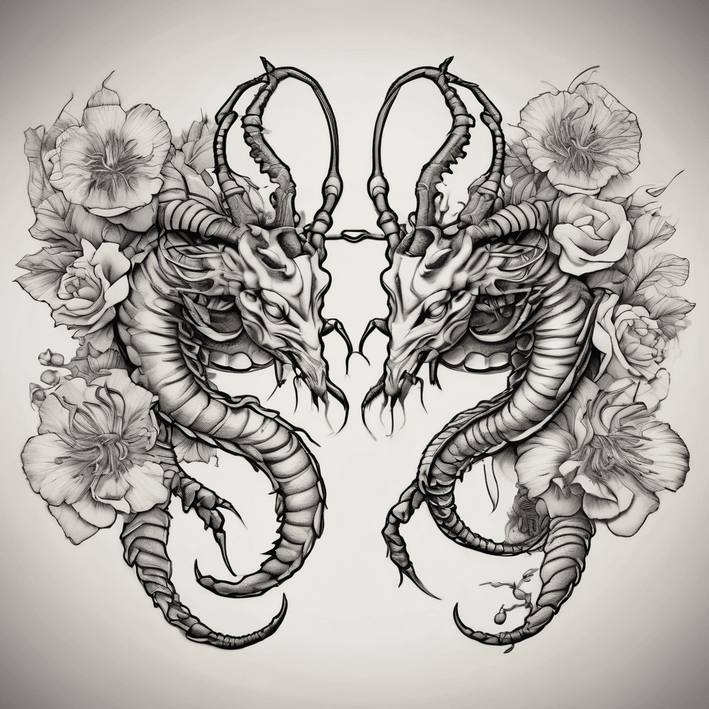 Scorpio and ram in One creature