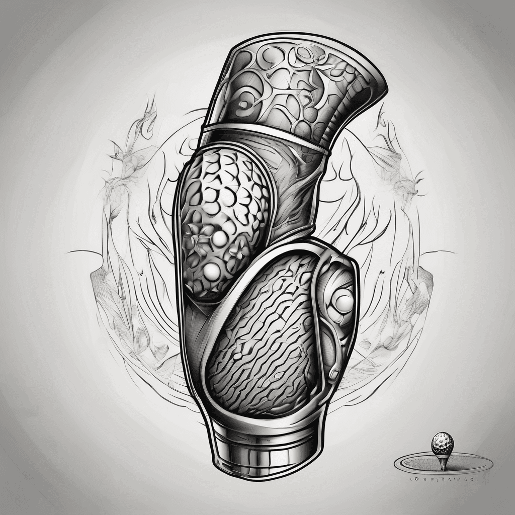 Arm sleeve golf inspired