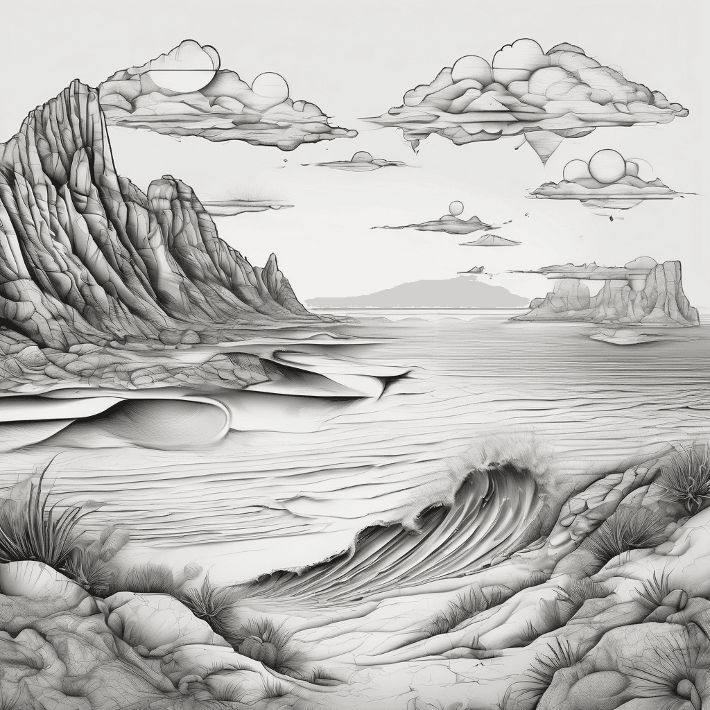 The ocean, the desert, and golf