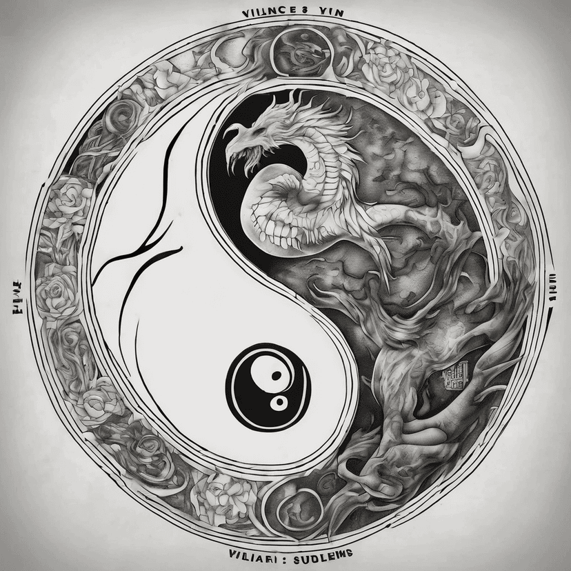 Idée de tatouage yin