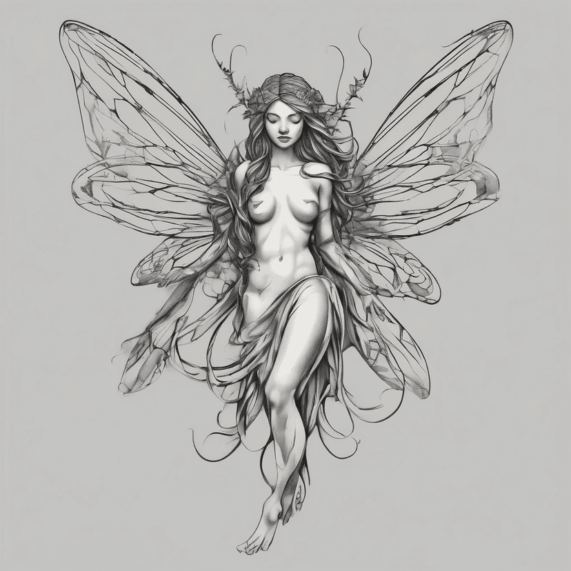 Idea per tatuaggio fairy