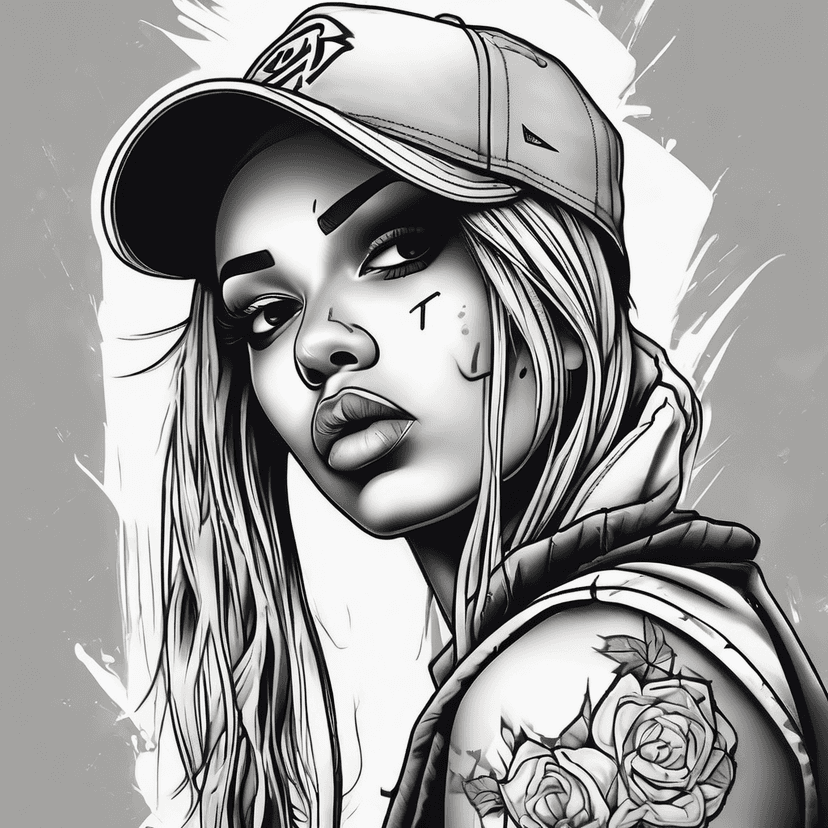 Idea per tatuaggio graffiti