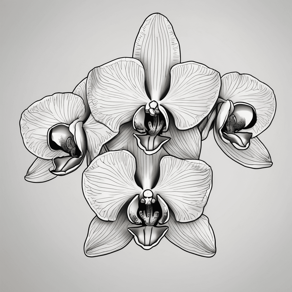 Orchid with the name Nichole