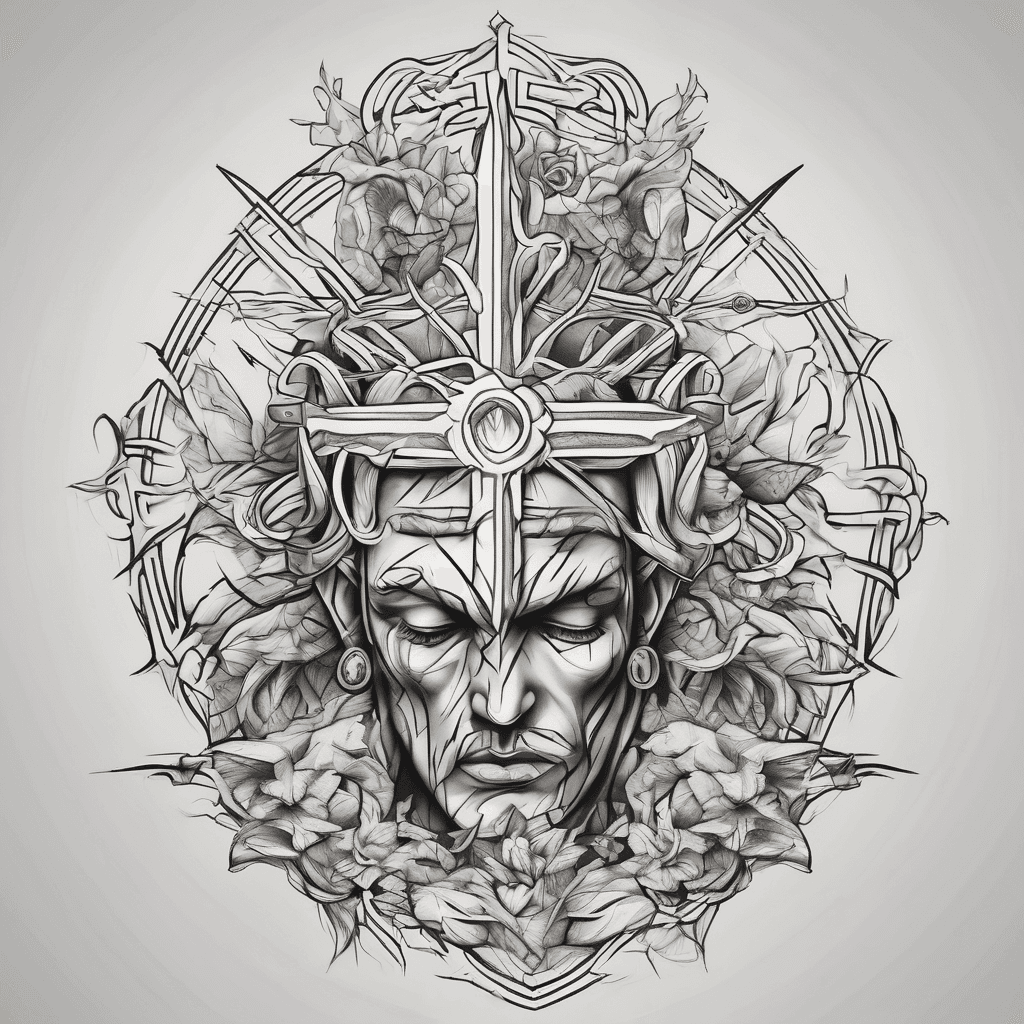 Christian tattoo that represents struggle and survival