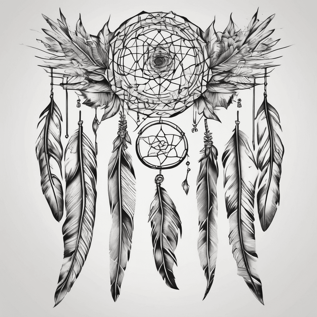 Spine tattoo. Geometric. Floral.dreamcatcher.feathers.fine line.