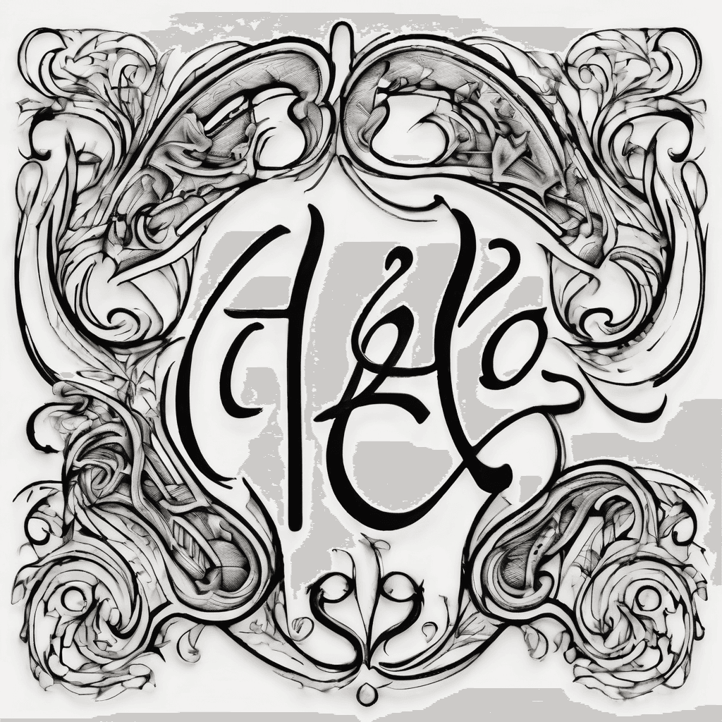 “The word ‘albie’ in elegant black modern calligraphy, similar to the Modern Avenue script font, all lowercase, smooth connected cursive letters, no extra flourishes, on a plain white background. The word is gently arched in a shallow curve so it can fit along the outer arch side of a woman’s foot, sized to be about 7–8 cm wide in real life, clean and tattoo-ready linework.”