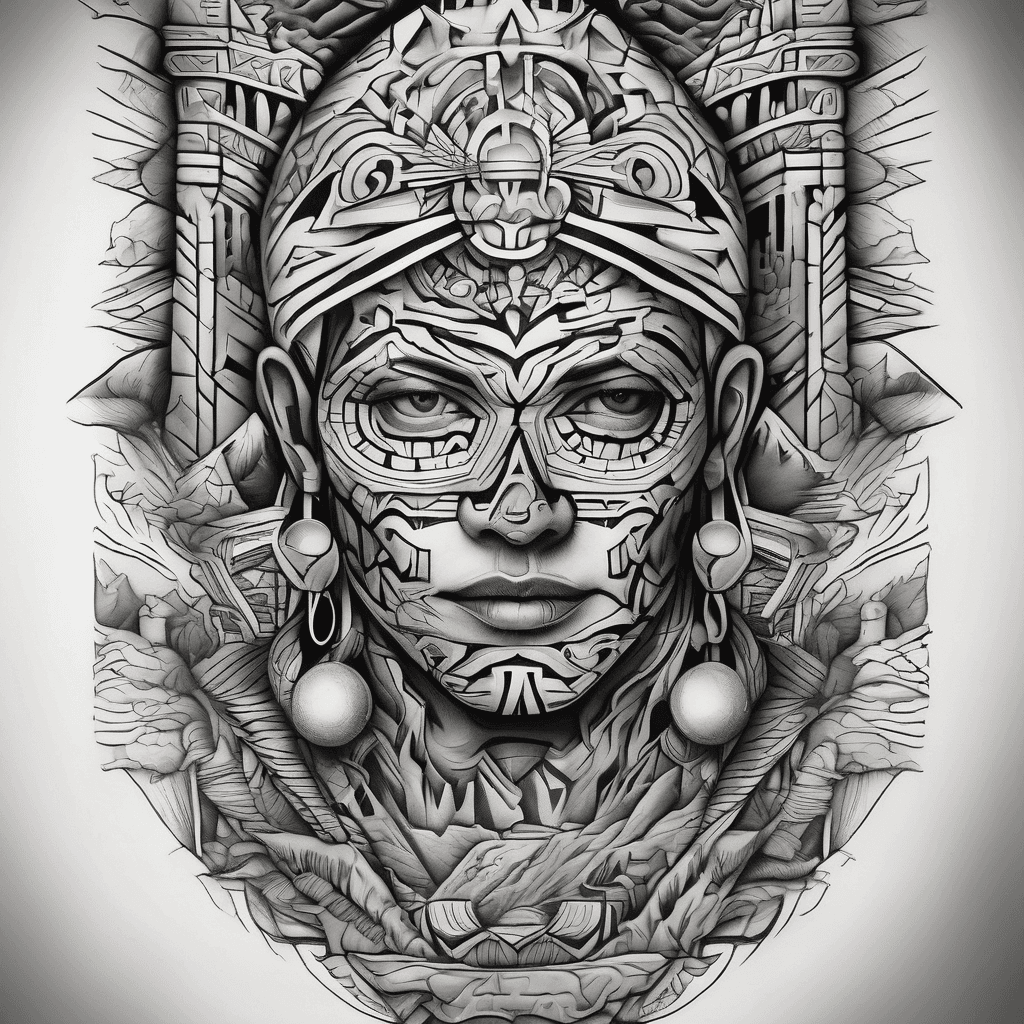 Mexican Aztec sculptor and art work plus mountain landscapes plus the wish you were here by pink Floyd cover art incorporated into a sleeve