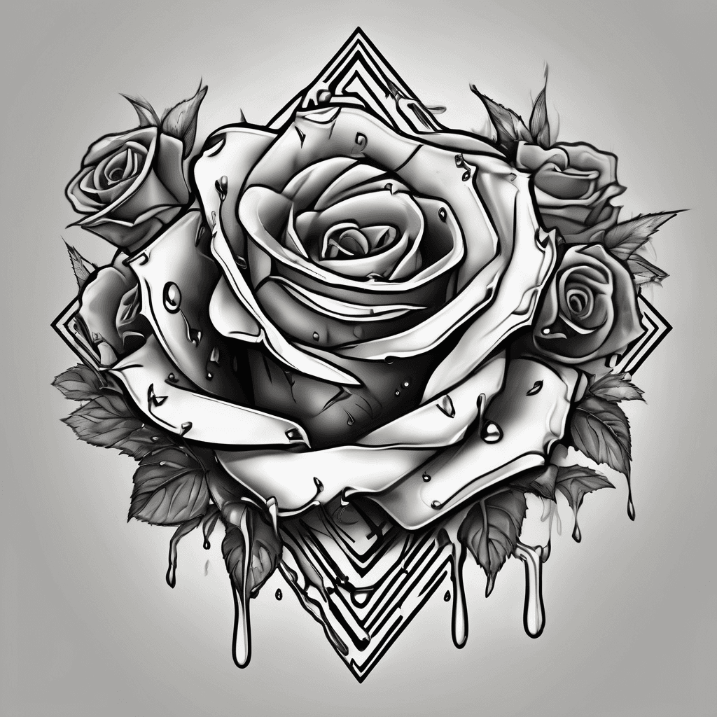 My best friends name "Braxton" with dripping diamond and roses in graffiti font