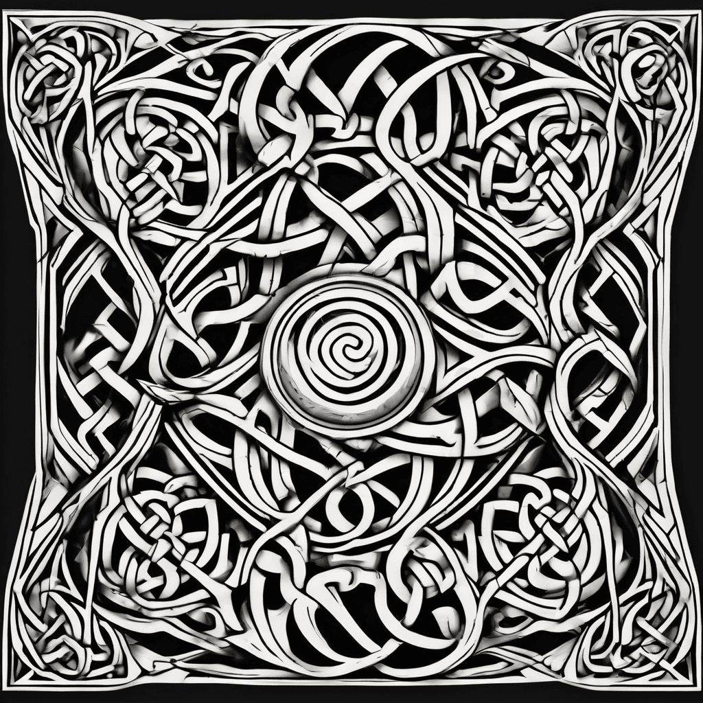 Celtic blackwork Wurzeln