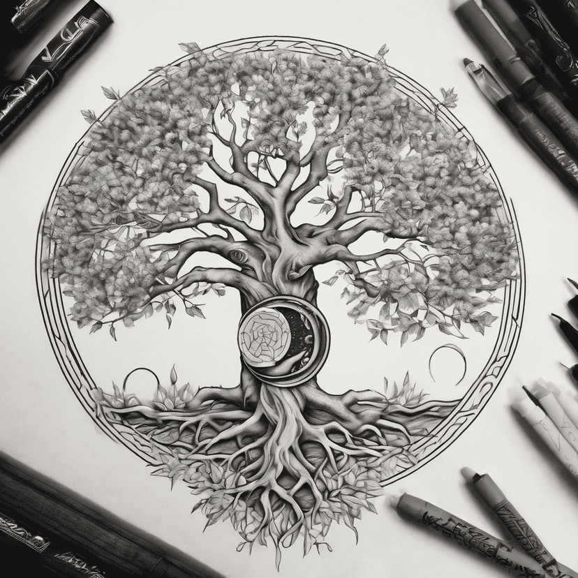 Idée de tatouage branch