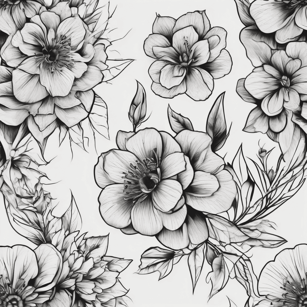 Minimalist floral design