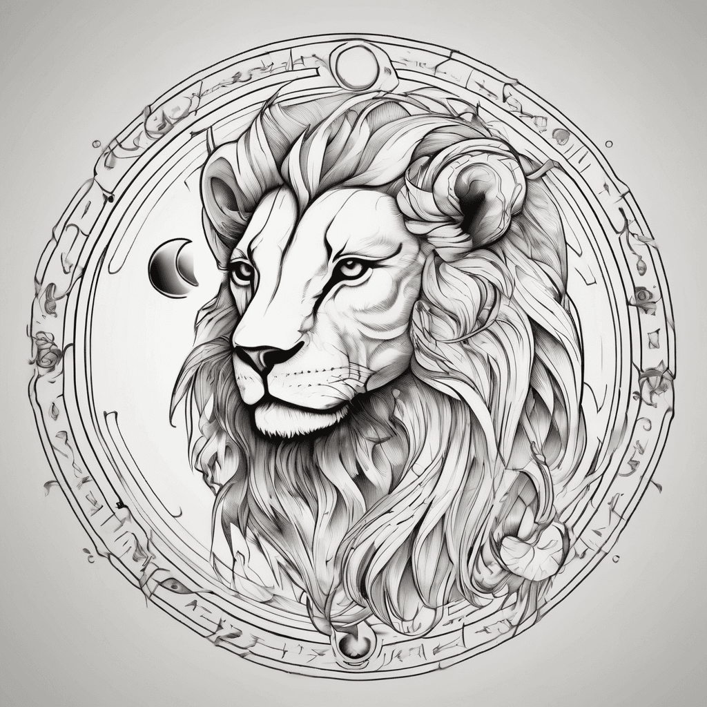 Zodiac cancer leo with moon