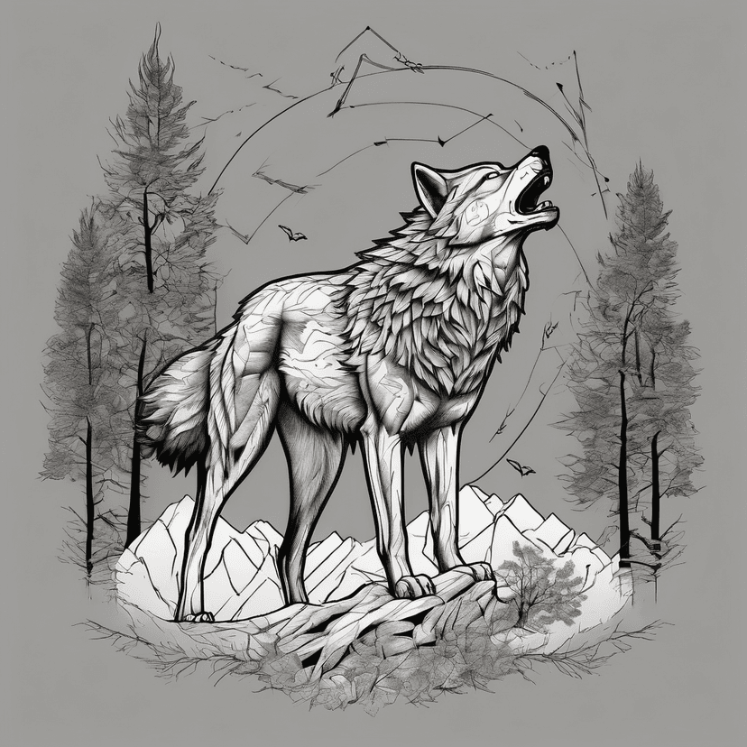 Idea per tatuaggio howling